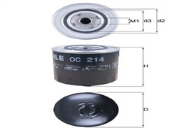MAHLE ORIGINAL OC 214