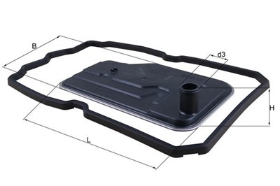 MAHLE ORIGINAL HX 124D Číslo výrobce: 72340684. EAN: 4009026929773.