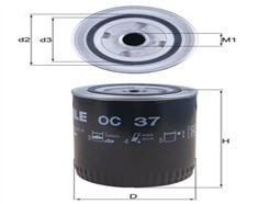 MAHLE ORIGINAL OC 37