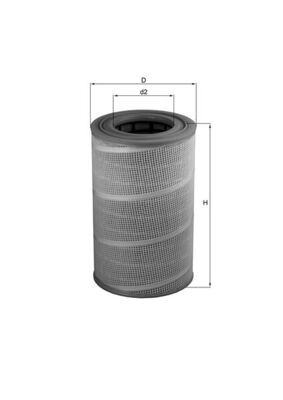 MAHLE ORIGINAL LX 612 Číslo výrobce: 78799157. EAN: 4009026048627.