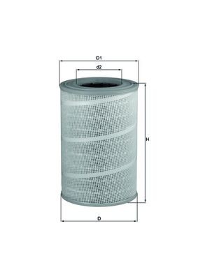 MAHLE ORIGINAL LX 713 Číslo výrobce: 79689787. EAN: 4009026084021.