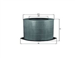 MAHLE ORIGINAL LX 832