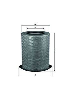 MAHLE ORIGINAL LX 832 Číslo výrobce: 76678767. EAN: 4009026409954.