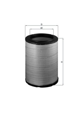 MAHLE ORIGINAL LX 1600 Číslo výrobce: 70360333. EAN: 4009026601167.