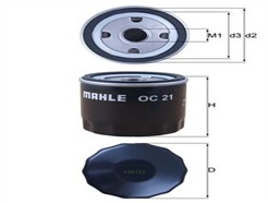 MAHLE ORIGINAL OC 21