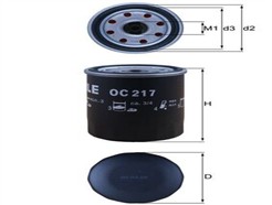MAHLE ORIGINAL OC 217