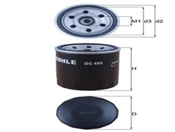 MAHLE ORIGINAL OC 495