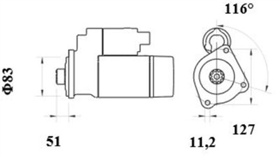 MAHLE ORIGINAL MS 891 Číslo výrobce: 11139178. EAN: 3838922366419.