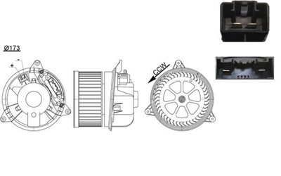 MAHLE ORIGINAL AB 195 000S Číslo výrobce: 351105081. EAN: 4057635015837.