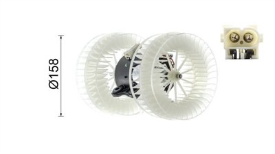 MAHLE ORIGINAL AB 40 000P Číslo výrobce: 009158181. EAN: 4057635014502.