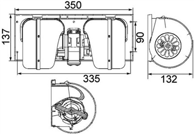 MAHLE ORIGINAL AB 85 000P Číslo výrobce: 351024491. EAN: 4057635014946.