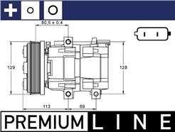 MAHLE ORIGINAL ACP 88 000P