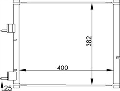 MAHLE ORIGINAL AC 184 000S