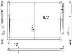MAHLE ORIGINAL AC 218 000S