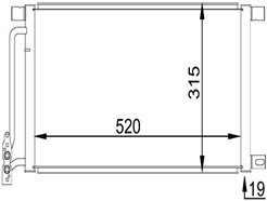 MAHLE ORIGINAL AC 235 001S