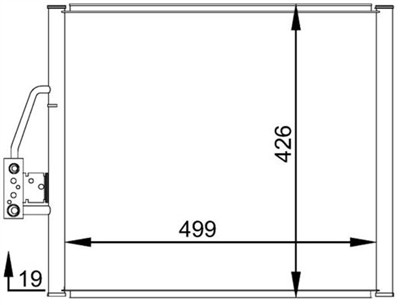 MAHLE ORIGINAL AC 277 000S Číslo výrobce: 351300001. EAN: 4057635020435.