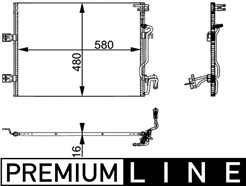 MAHLE ORIGINAL AC 364 000P