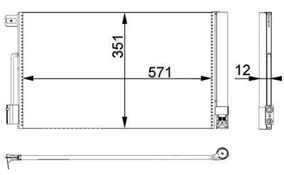 MAHLE ORIGINAL AC 367 000P Číslo výrobce: 351301651. EAN: 4057635021876.