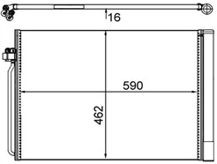MAHLE ORIGINAL AC 405 000S