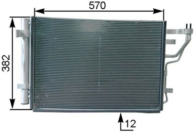 MAHLE ORIGINAL AC 442 000P Číslo výrobce: 351303211. EAN: 4057635022972.