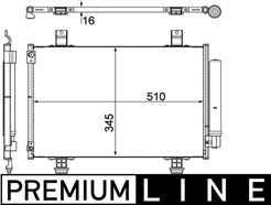 MAHLE ORIGINAL AC 456 000P