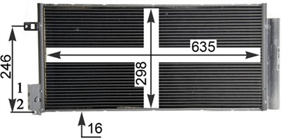 MAHLE ORIGINAL AC 505 000P Číslo výrobce: 351304721. EAN: 4057635023818.