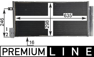 MAHLE ORIGINAL AC 505 000P Číslo výrobce: 351304721. EAN: 4057635023818.