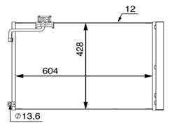 MAHLE ORIGINAL AC 51 000S