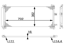 MAHLE ORIGINAL AC 597 000S