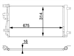 MAHLE ORIGINAL AC 66 000S