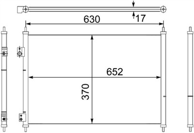MAHLE ORIGINAL AC 755 000S Číslo výrobce: 351330401. EAN: 4057635026383.