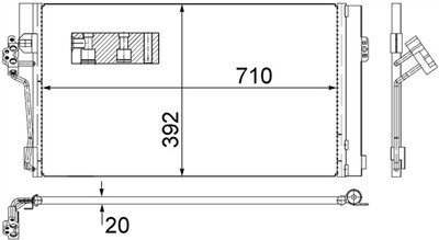 MAHLE ORIGINAL AC 762 000S Číslo výrobce: 351343014. EAN: 4057635026468.