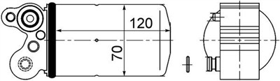 MAHLE ORIGINAL AD 101 000S Číslo výrobce: 351193491. EAN: 4057635041874.