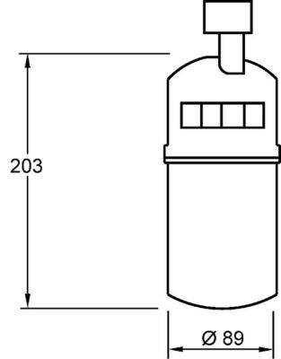 MAHLE ORIGINAL AD 275 000S Číslo výrobce: 351335041. EAN: 4057635043595.