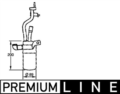 MAHLE ORIGINAL AD 279 000P Číslo výrobce: 8FT 351 335-091. EAN: 4057635043632.