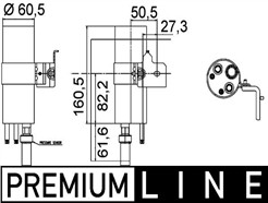 MAHLE ORIGINAL AD 290 000P