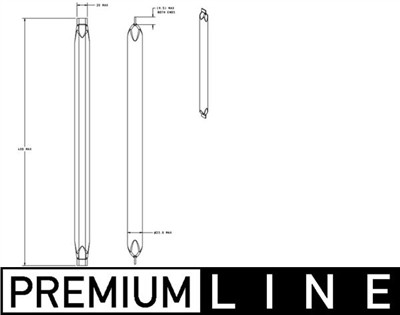 MAHLE ORIGINAL AD 295 000P Číslo výrobce: 351335301.