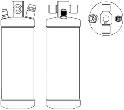 MAHLE ORIGINAL AD 73 000S Číslo výrobce: 8FT 351 192-791. EAN: 4057635041591.