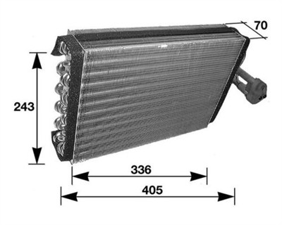 MAHLE ORIGINAL AE 36 000S Číslo výrobce: 351210281. EAN: 4057635043946.