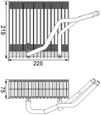 MAHLE ORIGINAL AE 38 000S Číslo výrobce: 351210541. EAN: 4057635043960.