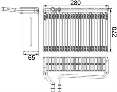 MAHLE ORIGINAL AE 82 000S Číslo výrobce: 351330381. EAN: 4057635044349.