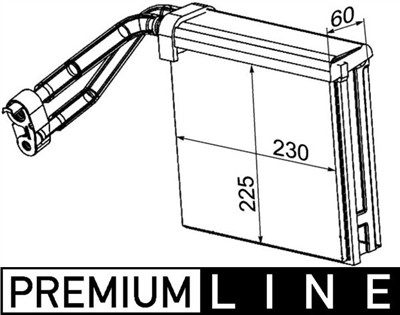 MAHLE ORIGINAL AE 95 000P Číslo výrobce: 351330731.
