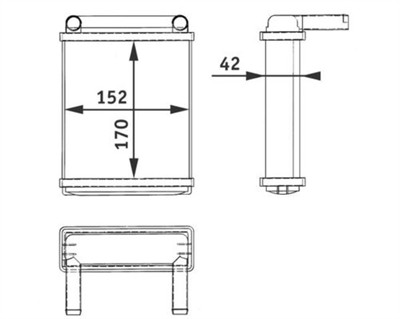 MAHLE ORIGINAL AH 128 000P Číslo výrobce: 351312521. EAN: 4057635046220.