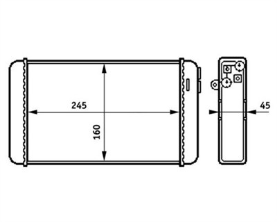 MAHLE ORIGINAL AH 154 000S Číslo výrobce: 8FH 351 313-281. EAN: 4057635046503.