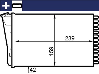 MAHLE ORIGINAL AH 155 000S Číslo výrobce: 351313291. EAN: 4057635046510.