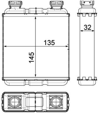MAHLE ORIGINAL AH 188 000P Číslo výrobce: 351315481. EAN: 4057635046886.