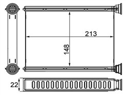 MAHLE ORIGINAL AH 250 000S