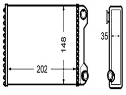 MAHLE ORIGINAL AH 59 000S