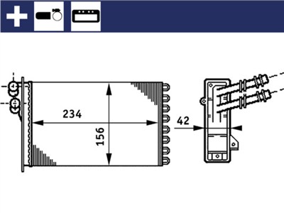 MAHLE ORIGINAL AH 72 000S Číslo výrobce: 351311021. EAN: 4057635045537.