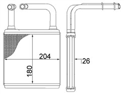 MAHLE ORIGINAL AH 78 000S